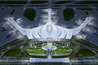 Thiết kế hoa sen cách điệu cho sân bay Long Thành