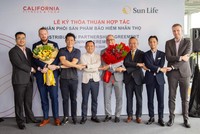 Sun Life Việt Nam hợp tác độc quyền 5 năm với California Fitness & Yoga