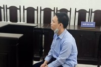 Bị cáo tại tòa.