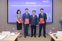 Phó Thống đốc Phạm Tiến Dũng trao Quyết định đại diện phần vốn nhà nước tại Napas