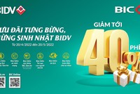 BIC ưu đãi tới 40% nhiều sản phẩm bảo hiểm
