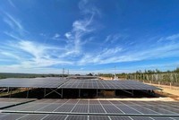 Một dự án điện mặt trời ở Gia Lai.