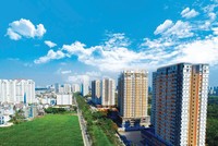 Khu đô thị Dragon City được thừa hưởng không khí trong lành, xanh mát tại vùng đất Nam Sài Gòn