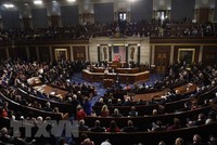Toàn cảnh một phiên họp Quốc hội Mỹ ở Washington, DC. (Ảnh: AFP/TTXVN)