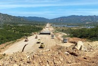 Dự án Cao tốc Vĩnh Hảo - Phan Thiết đang chậm 9,97% kế hoạch được Bộ Giao thông - Vận tải đề ra
