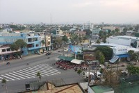 Một góc TP. Quảng Ngãi, tỉnh Quảng Ngãi. Ảnh: P.V