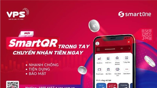VPS ra mắt tính năng quét SmartQR, chuyển nhận tiền nhanh chóng trên ứng dụng VPS SmartOne