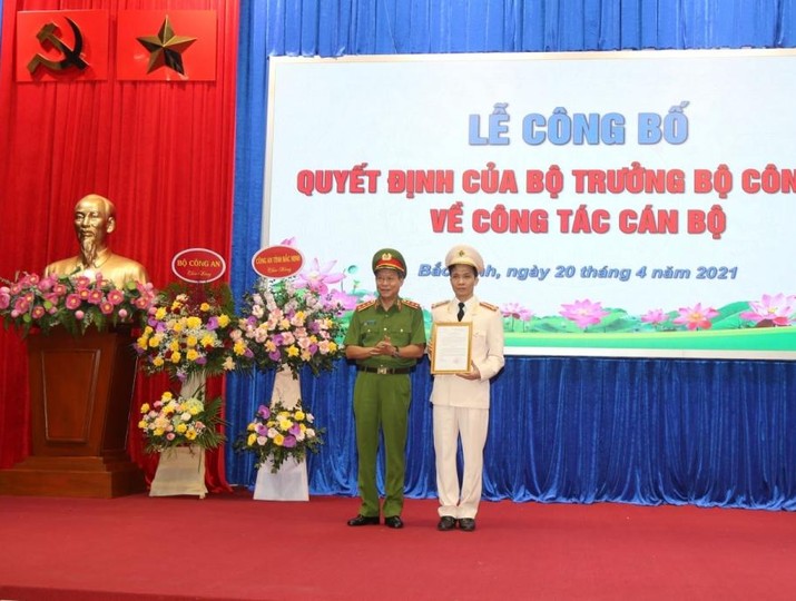 Công an tỉnh Bắc Ninh có tân Giám đốc