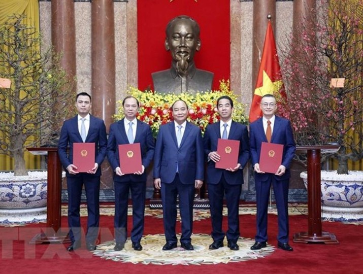 Chủ tịch nước trao Quyết định bổ nhiệm Đại sứ Việt Nam tại các nước