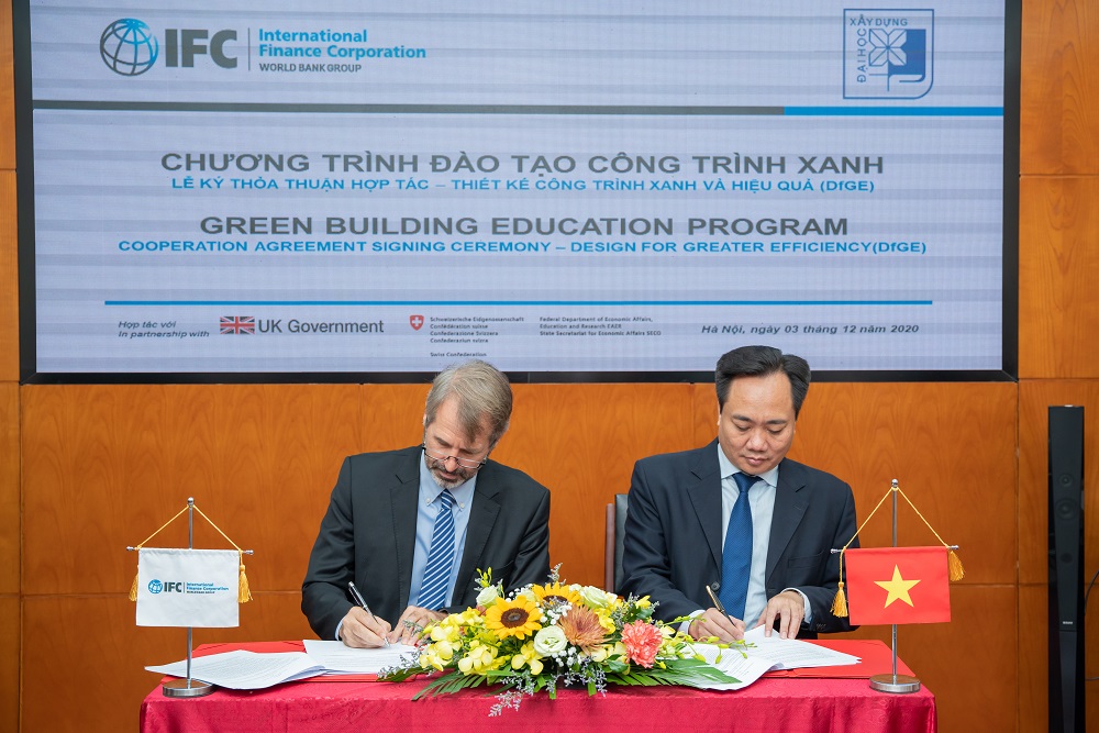 IFC hỗ trợ đào tạo kỹ năng thiết kế xanh cho sinh viên để thúc đẩy phát triển công trình xanh tại Việt Nam