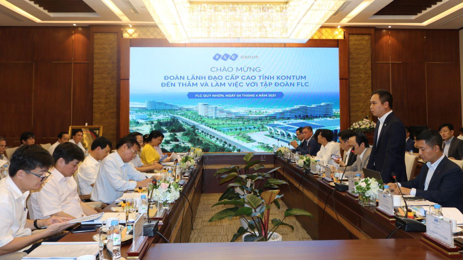 FLC cam kết sẽ tiếp tục đầu tư thêm các dự án vào Kon Tum