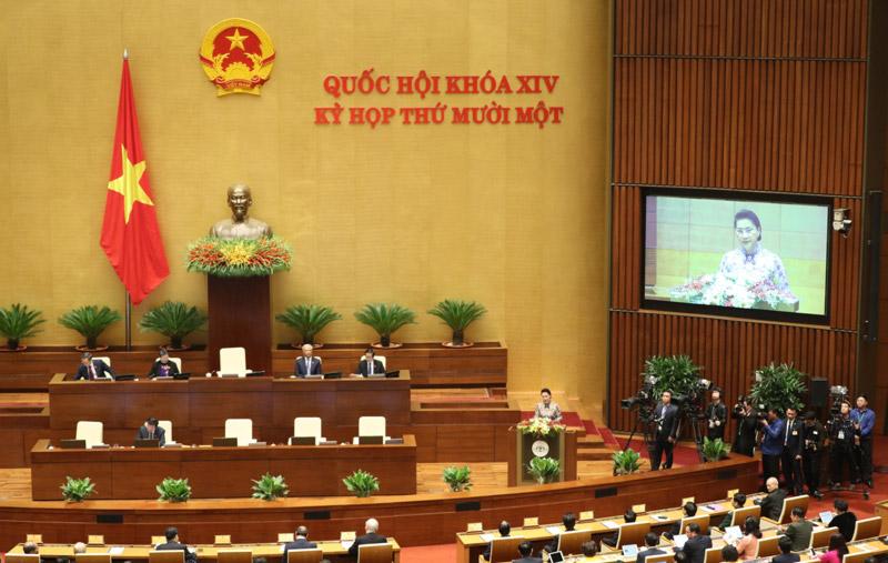 Kỳ họp thứ 11, Quốc hội khóa XIV