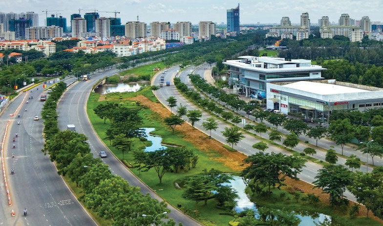 Nhiều dự án đô thị Nam TP.HCM chậm tiến độ