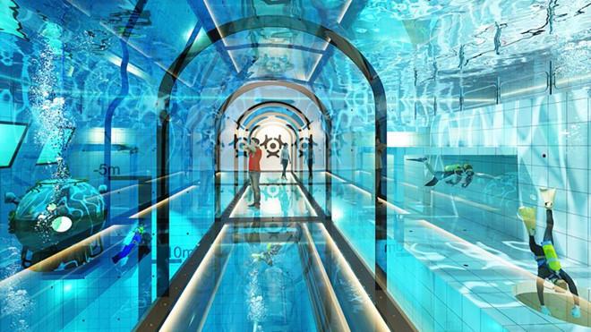 Bể bơi sâu nhất thế giới ở Ba Lan sẽ mở cửa vào cuối năm nay