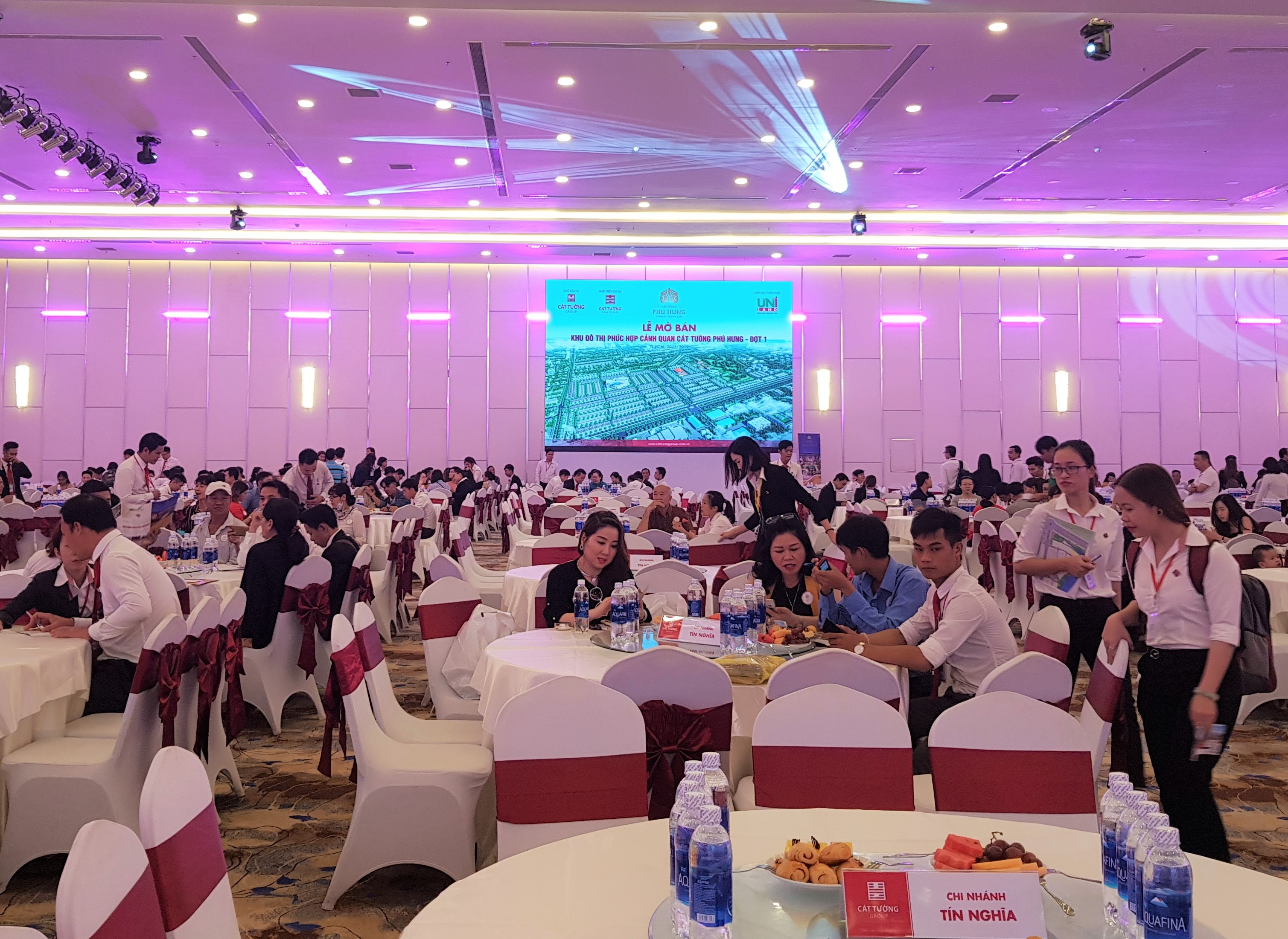 1.000 khác hàng tham dự lễ mở bán dự án Cát Tường Phú Hưng