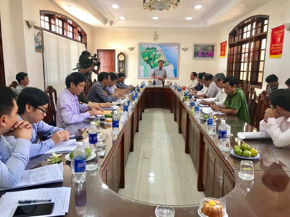 Tỉnh Quảng Nam làm việc với doanh nghiệp liên quan đến vụ tranh chấp tại các dự án Đô thị mới Điện Nam – Điện Ngọc