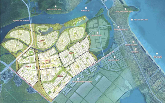 Nâng vốn đầu tư dự án Khu đô thị Thủy Tú lên 1.800 tỷ đồng