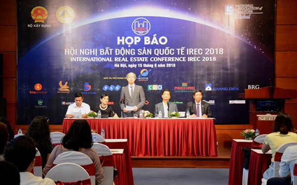 Hội nghị bất động sản quốc tế IREC 2018 lần đầu tổ chức tại Việt Nam