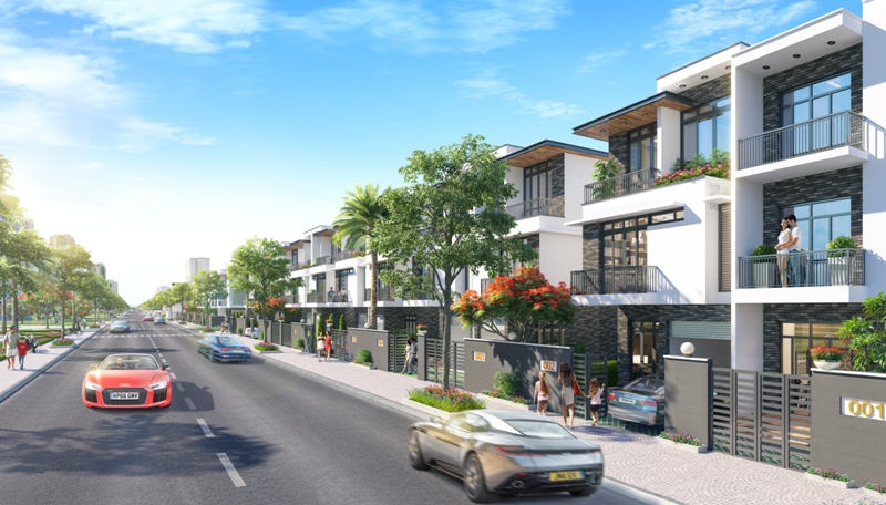 Dự án nhà phố Đông Tăng Long - An Lộc, quận 9, TP.HCM ra mắt thị trường