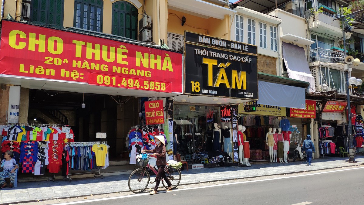 Hà Nội: Hết thời gian giãn cách xã hội, nhiều mặt bằng cho thuê bán lẻ ế ẩm ảnh 12