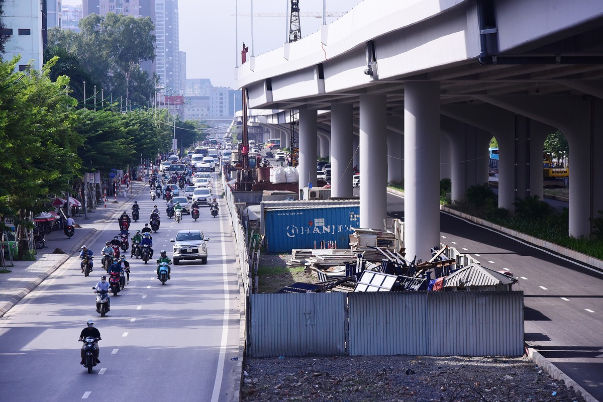 Chuẩn bị thông xe, vành đai 3 trên cao đoạn Mai Dịch - Nam Thăng Long vẫn chưa có lối lên xuống ảnh 9