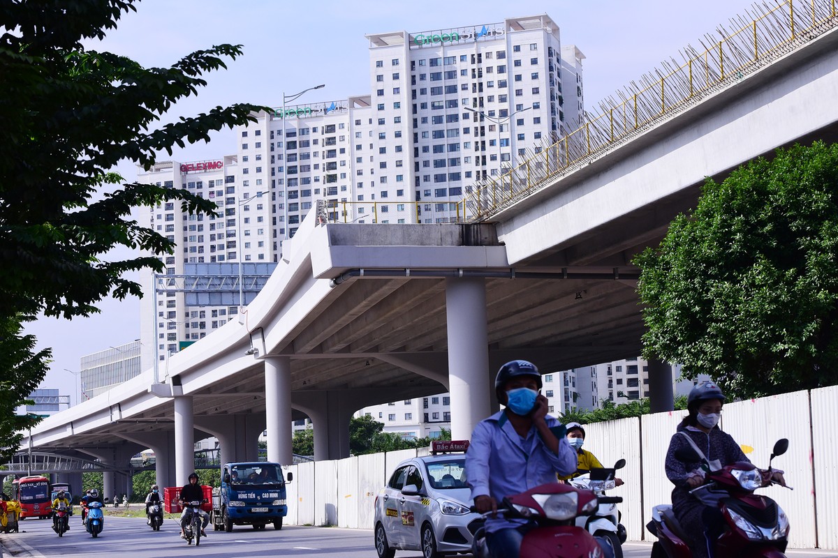 Chuẩn bị thông xe, vành đai 3 trên cao đoạn Mai Dịch - Nam Thăng Long vẫn chưa có lối lên xuống ảnh 7