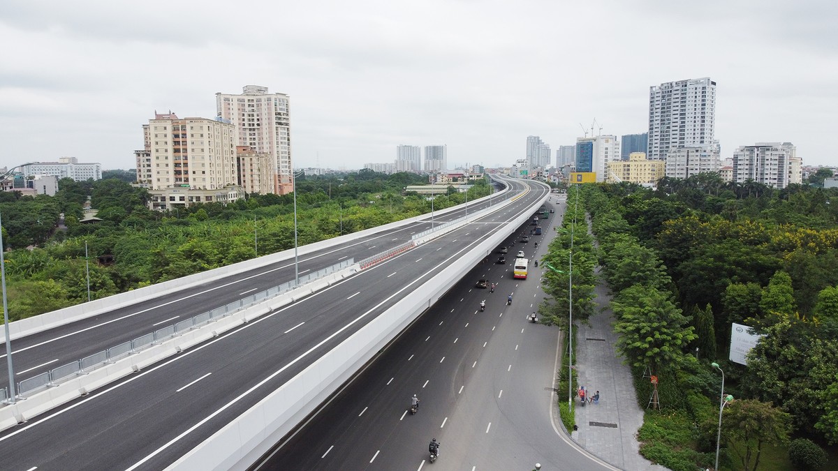 Chuẩn bị thông xe, vành đai 3 trên cao đoạn Mai Dịch - Nam Thăng Long vẫn chưa có lối lên xuống ảnh 3