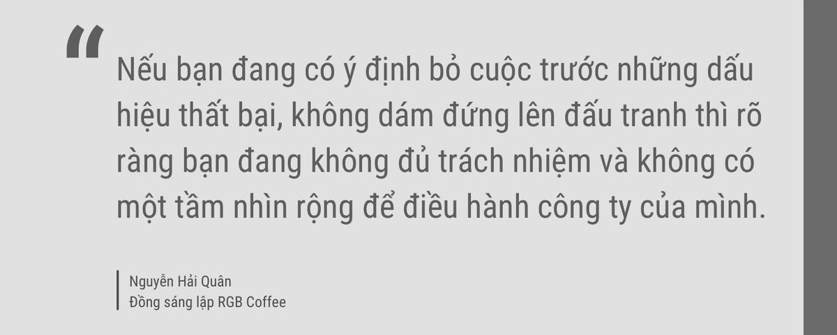 Nguyễn Hải Quân, sáng lập RGB Coffee: “Sự tinh tế là giá trị cốt lõi khiến khách hàng cảm thấy an tâm” ảnh 13