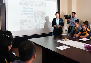 Saint-Gobain Việt Nam ra mắt trần Vĩnh Tường siêu bảo vệ - thanh lọc không khí 