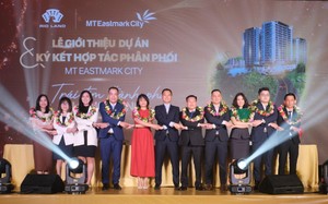 Rio Land ký kết hợp tác và giới thiệu dự án MT Eastmark City đến 10 đơn vị phân phối