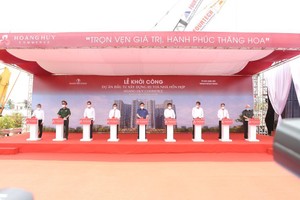Tài chính Hoàng Huy khởi công Dự án Hoang Huy Commerce