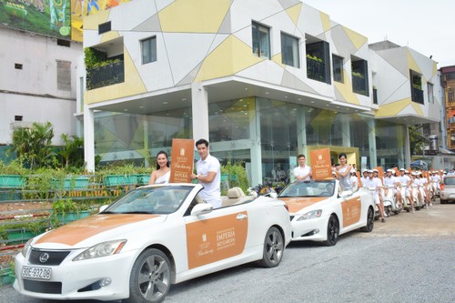 Ấn tượng và hoành tráng tại Roadshow Imperia Sky Garden