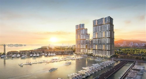 4 dấu ấn vàng làm nên sức hút của tòa tháp mới Sun Marina Town