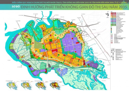 Điều chỉnh quy hoạch phân khu rộng 1.800 ha thuộc Khu đô thị mới Nhơn Trạch
