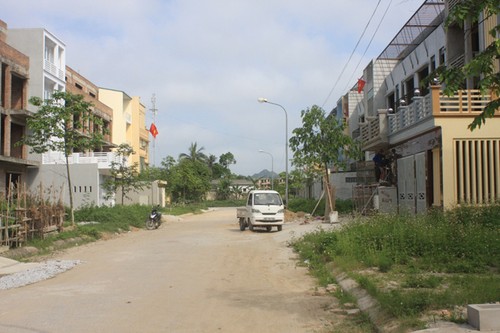 Dang dở hạ tầng khu đô thị tại Thanh Hóa