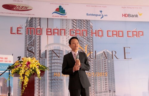 Dự án chung cư đầu tiên tại Hà Nội mở bán sàn trực tuyến