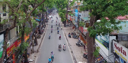 Đường vành đai 1 Hà Nội: Dân không đồng thuận lấy đất mặt đường làm bãi đỗ xe