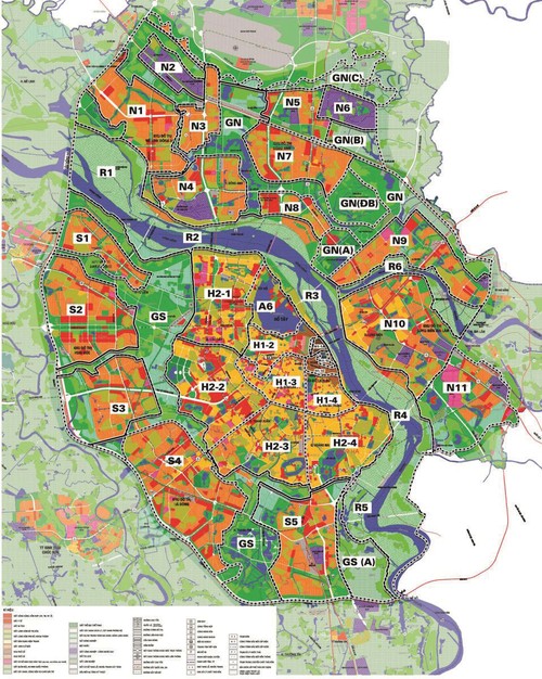 Hà Nội điều chỉnh quy hoạch phân khu đô thị S2 ở huyện Hoài Đức