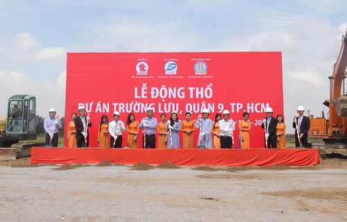 Kim Oanh Group động thổ dự án khu dân cư Trường Lưu, quận 9