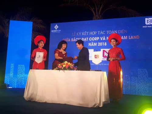 Nhất Nam Land và Bách Đạt Corp ký kết biên bản ghi nhớ hợp tác toàn diện