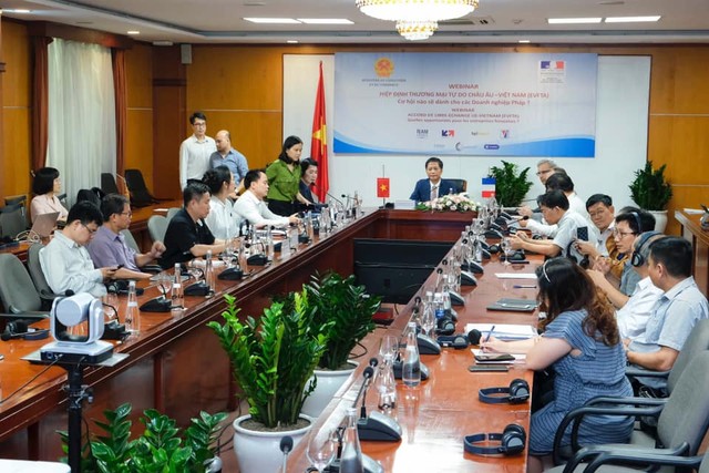 Doanh nghiệp Việt Nam và Pháp trao đổi cơ hội đầu tư - thương mại từ EVFTA ảnh 1