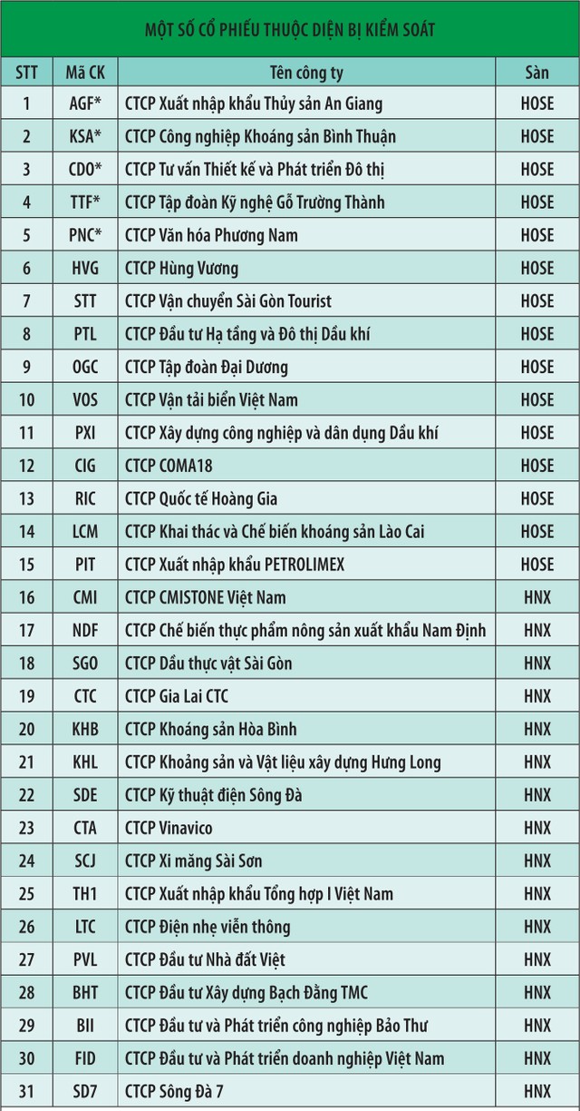 Những cổ phiếu “biến dạng” sau niêm yết ảnh 2