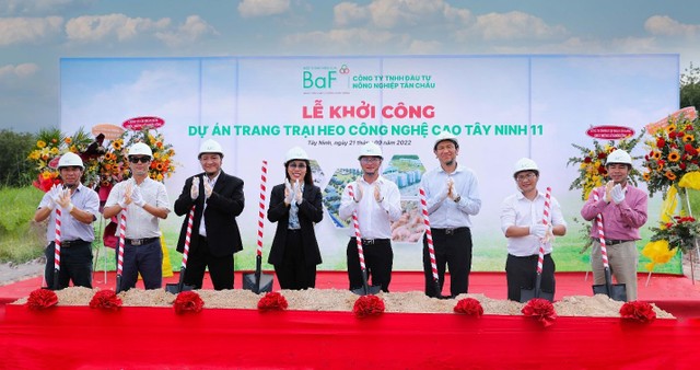 Nông nghiệp BaF Việt Nam (BaF) mở rộng chuỗi, tiếp tục khởi công 4 trại heo công nghệ cao Tây Ninh ảnh 1
