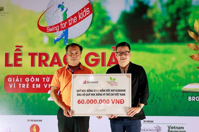 Giải golf Vì trẻ em Việt Nam - Swing for the Kids tiếp tục sứ mệnh cao cả ảnh 4