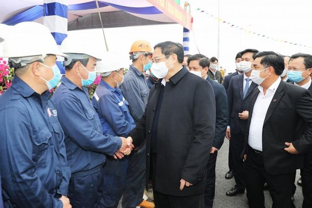 Thủ tướng dự Lễ khánh thành các công trình giao thông trọng điểm của Quảng Ninh ảnh 1