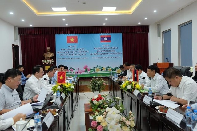 Việt - Lào tiếp tục thúc đẩy hợp tác các dự án trọng điểm ảnh 1
