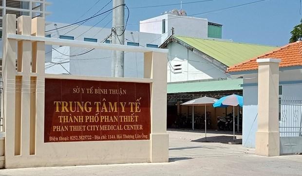 Trung tâm Y tế thành phố Phan Thiết. (Nguồn: PLO).