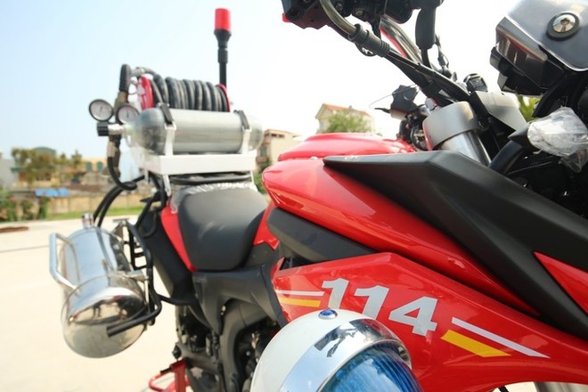 Dàn môtô đặc chủng của cảnh sát chữa cháy Việt Nam ảnh 6