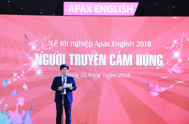 Ông Nguyễn Ngọc Thủy - Người sáng lập kiêm Chủ tịch HĐQT Egroup phát biểu tại sự kiện