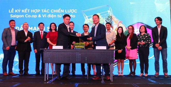 Ví điện tử MoMo và Saigon Co.op ký kết hợp tác chiến lược